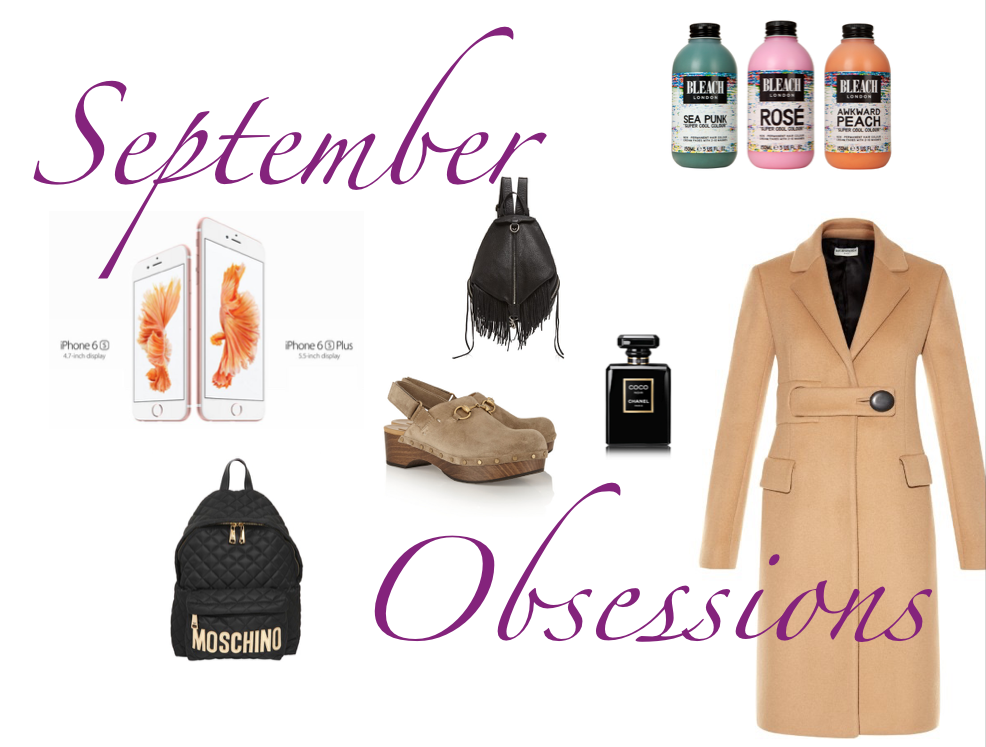 September Obsessions | Hair Colour, Backpacks, and Suede That Make My Heart Sing